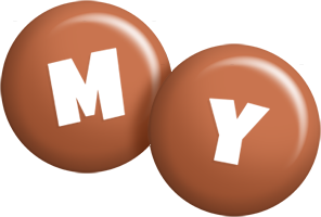 My candy-brown logo