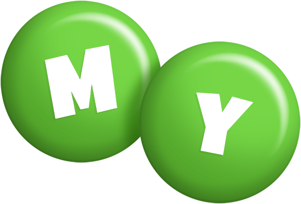My candy-green logo