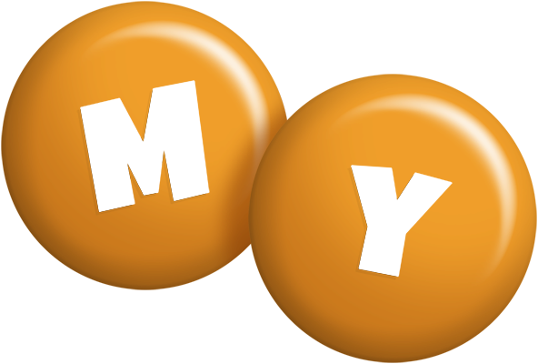 My candy-orange logo