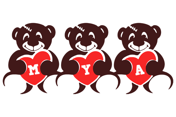 Mya bear logo