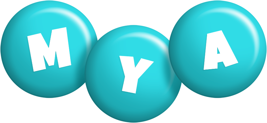 Mya candy-azur logo