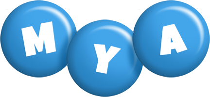 Mya candy-blue logo