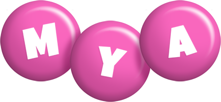 Mya candy-pink logo