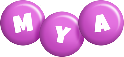 Mya candy-purple logo