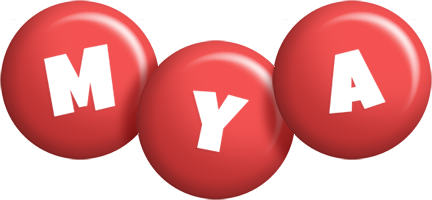 Mya candy-red logo