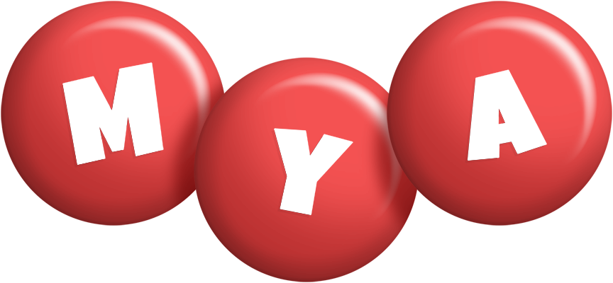 Mya candy-red logo
