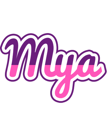 Mya cheerful logo