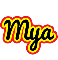 Mya flaming logo