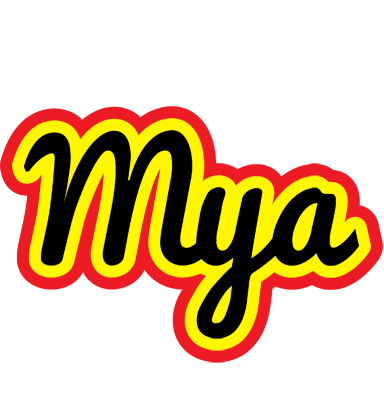 Mya flaming logo