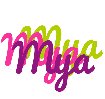 Mya flowers logo
