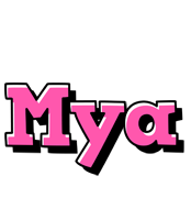 Mya girlish logo