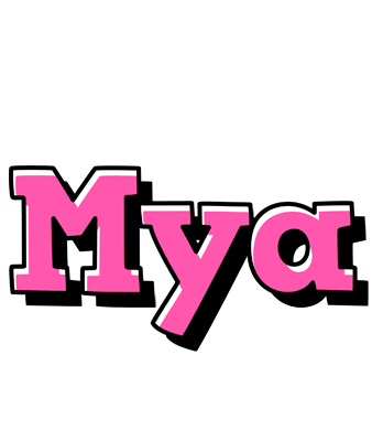 Mya girlish logo