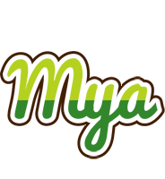 Mya golfing logo