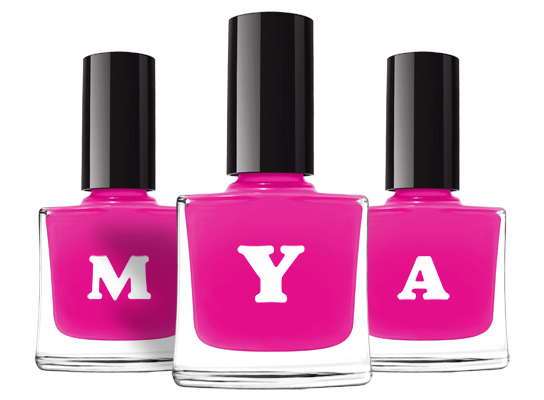 Mya nails logo