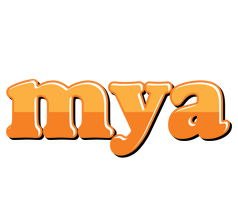 Mya orange logo