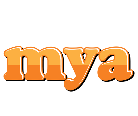Mya orange logo