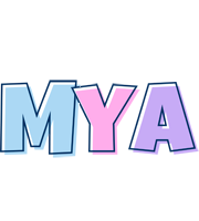 Mya pastel logo