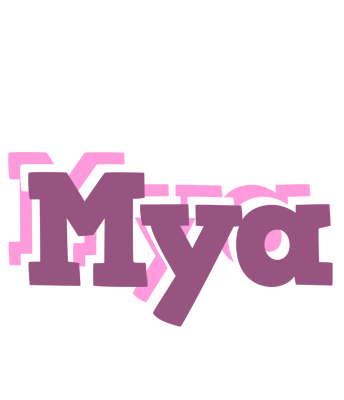 Mya relaxing logo