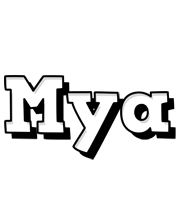 Mya snowing logo