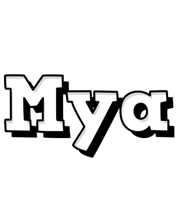 Mya snowing logo