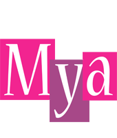 Mya whine logo