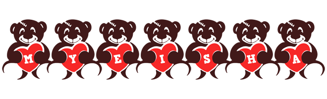 Myeisha bear logo