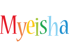 Myeisha birthday logo