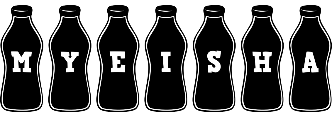 Myeisha bottle logo
