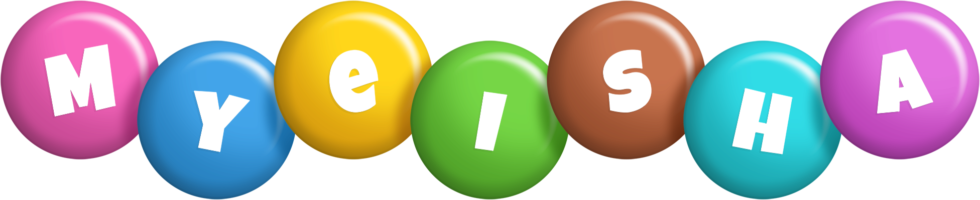 Myeisha candy logo