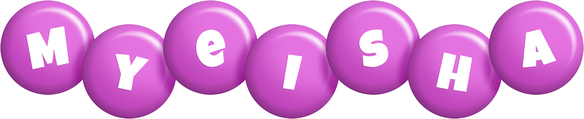 Myeisha candy-purple logo