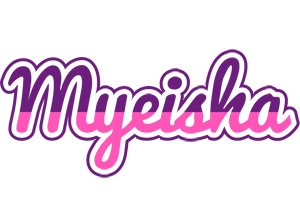 Myeisha cheerful logo