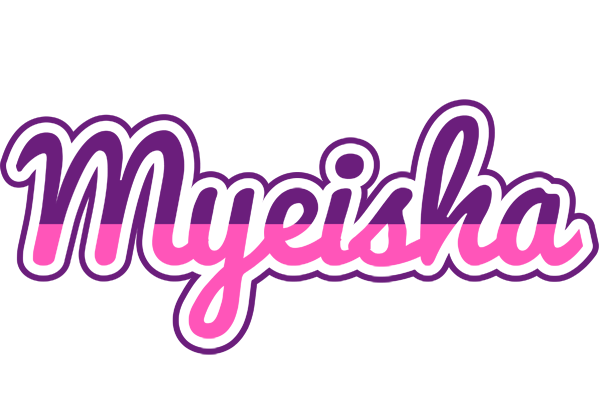 Myeisha cheerful logo