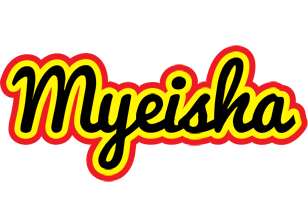 Myeisha flaming logo