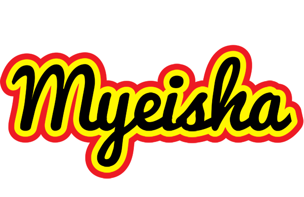 Myeisha flaming logo