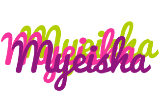 Myeisha flowers logo