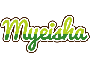 Myeisha golfing logo