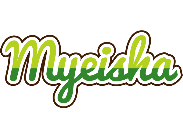 Myeisha golfing logo