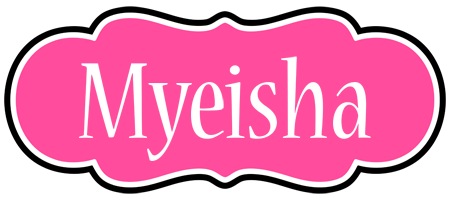 Myeisha invitation logo