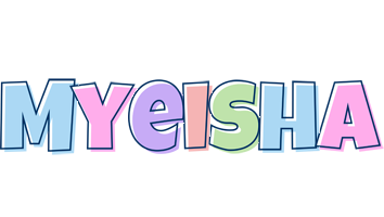 Myeisha pastel logo