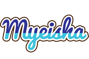 Myeisha raining logo