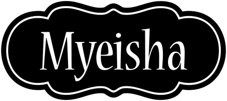 Myeisha welcome logo