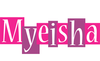 Myeisha whine logo