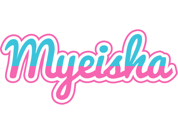 Myeisha woman logo
