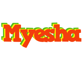Myesha bbq logo