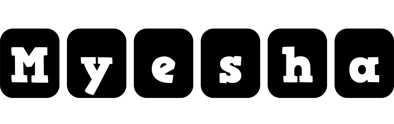 Myesha box logo
