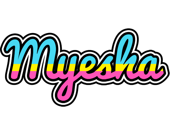 Myesha circus logo