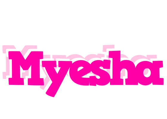 Myesha dancing logo