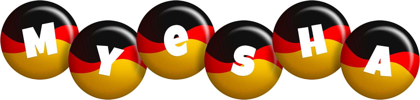 Myesha german logo