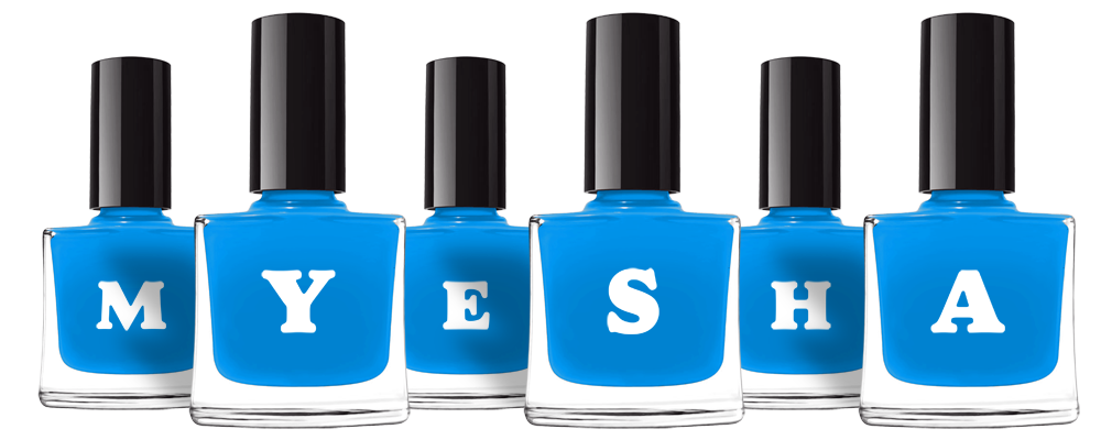 Myesha glossy logo