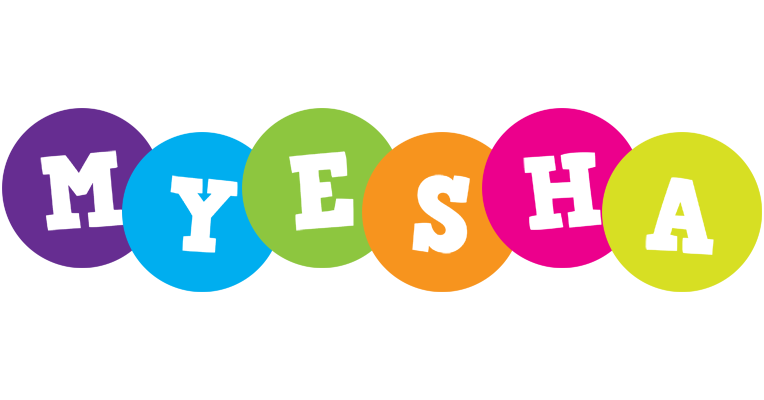 Myesha happy logo